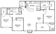 3BR/2BA