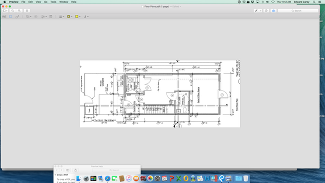 floor plan - 981 B Hackler Street, Apartment Unit 1st floor tenant