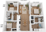 C1H | 3x2 | 1041 sf