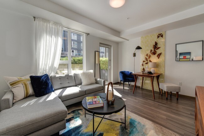 Living Room with Window