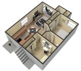 2bed 1 bath - HCove