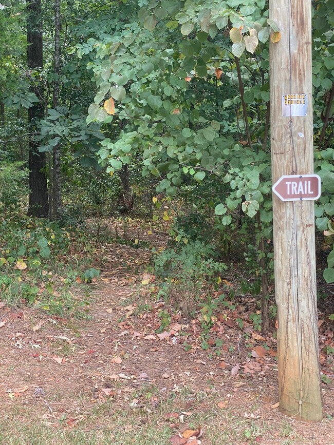 Access the trails right from the property
