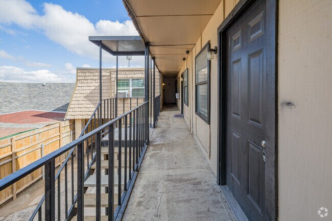 Building exterior area