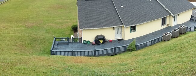 Balcony overlooking Yard - 54 Veres Dr Unit 54 Veres Drive