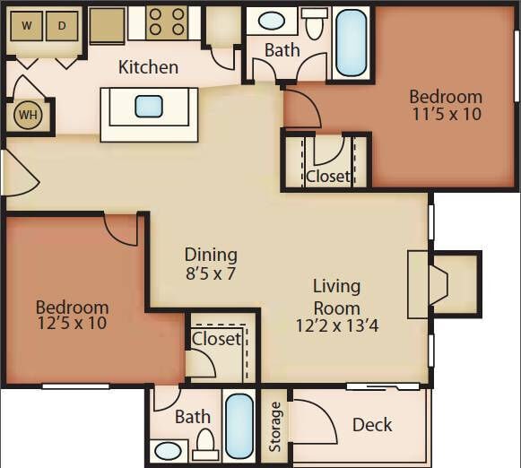 Floor Plan - Brittany TA Reno