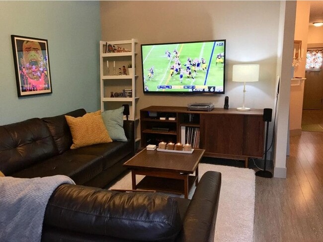 Photo - Arbor Lodge Neighborhood Townhome with Central A/C, Garage, In-Unit Laundry, Fenced Backyard