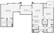 Rutherford Station - B6RP - 2 Beds - 2 Baths - 1302 Sq. ft.