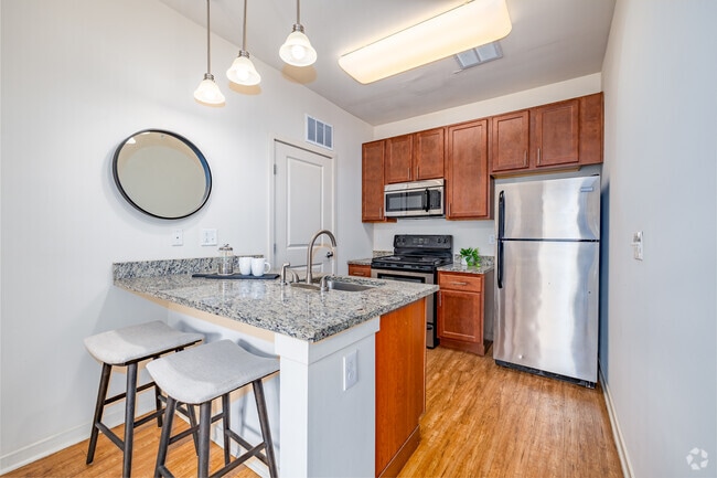 2BR, 1BA - 852SF - Kitchen