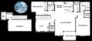 B3 2 Bedrooms With Den