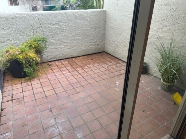 2nd patio off kitchen
