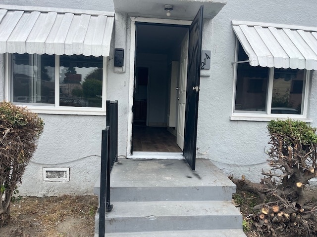 entrance door - 214 W 57th St Rental