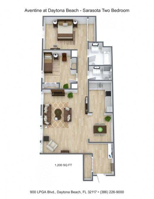 Floor Plan - Sarasota II