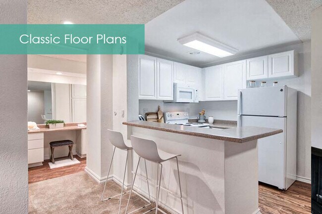 Kitchen at The Meadows Apartment Homes
