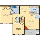 2BR/1BA