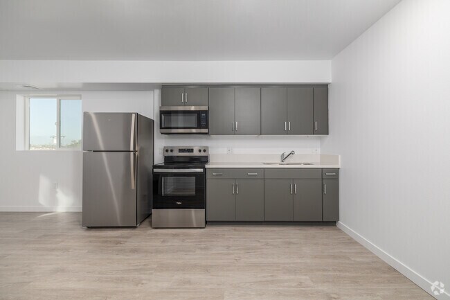1BR, 1BA - 347SF - Kitchen