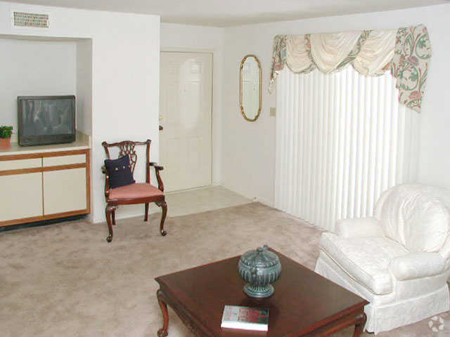 Living Room - The Greens at Old St. Augustine Apartments