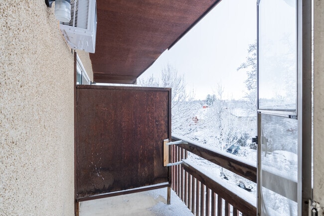 1BR, 1BA - 650SF - Balcony