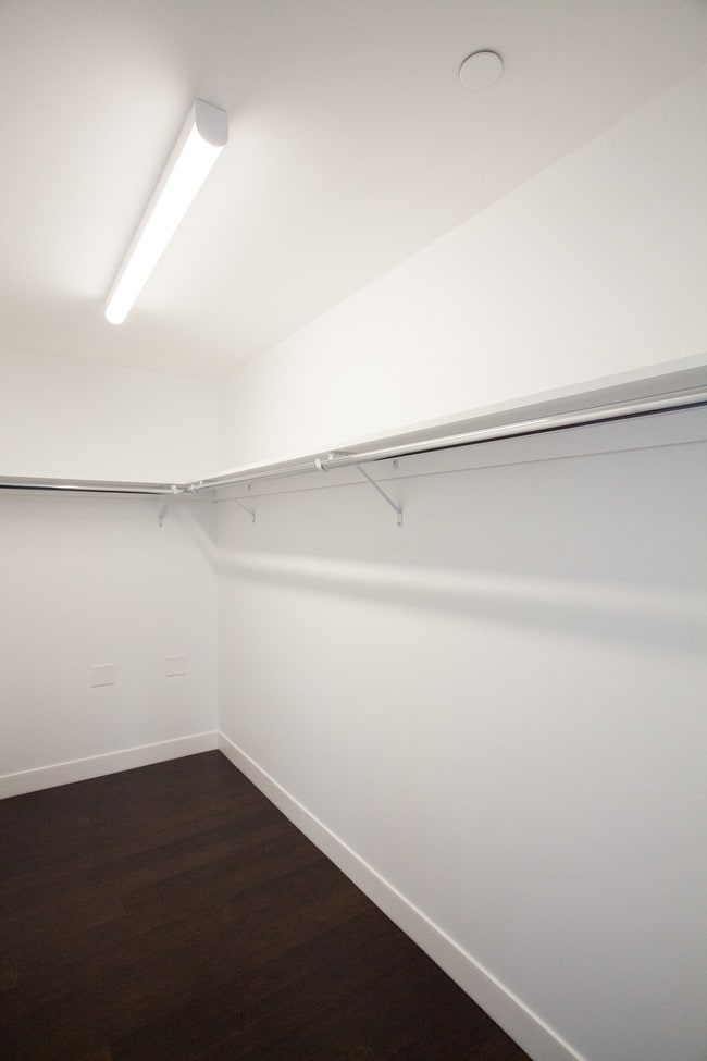 Walk in Closets in Each Unit