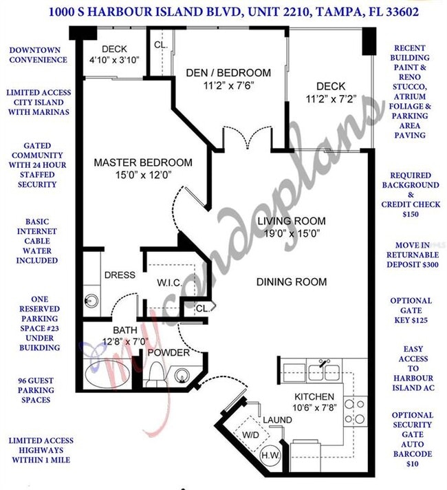 Photo - 1000 S Harbour Island Blvd Unit 2210