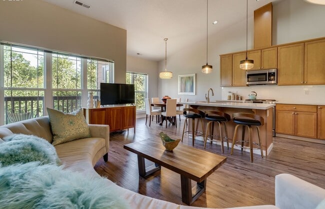 Photo - Spacious Happy Valley Townhome Featuring Three Bedrooms, Two Balconies & Attached Garage