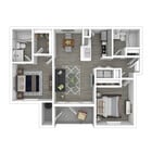918 Square Foot - 2x2