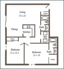 2BR/BA
