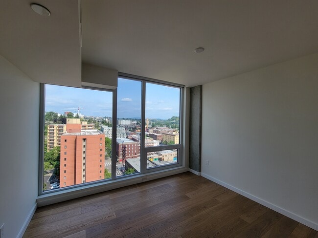 Hermosa vista desde el piso 16.