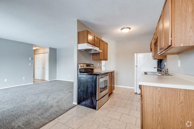 1BR, 1BA - Plan 1