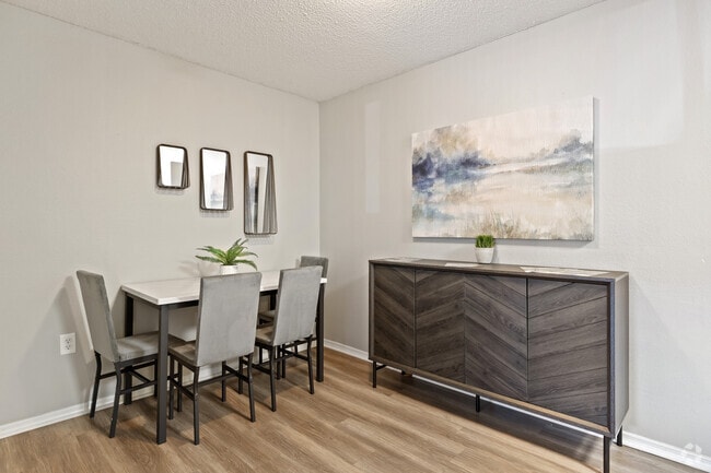 Standard 3BR, 2BA - 1,012SF - Dining Room
