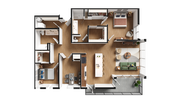 Astrie 2BR + Den - A
