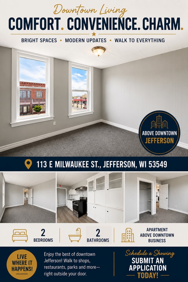 Photo - Historic Charm. Modern Comfort: Bright Spaces • Updated Finishes • Walkable Location