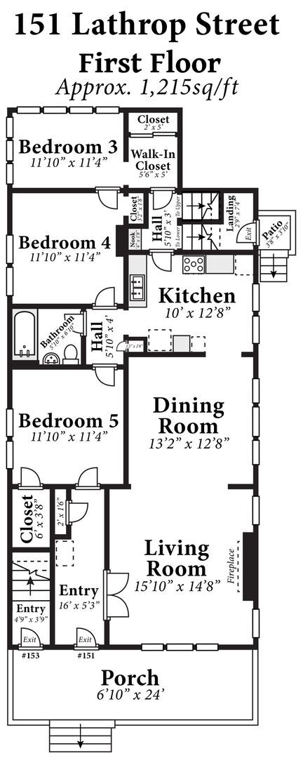 151/153 Lathrop St.