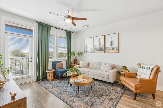 2BR, 2BA - 1,065SF - Living Room