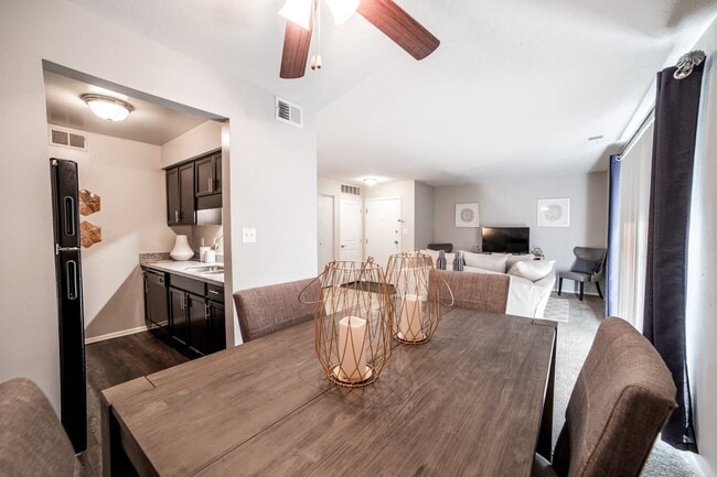 Open-Concept Dining and Living Room at Chelsea Village