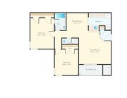 2BR/1BA