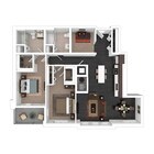 B7D 3D Floor plan