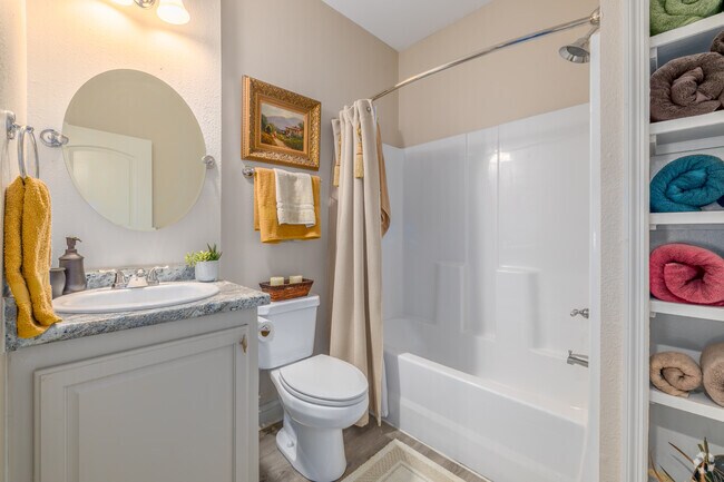 1BR, 1BA - 875SF - Bathroom