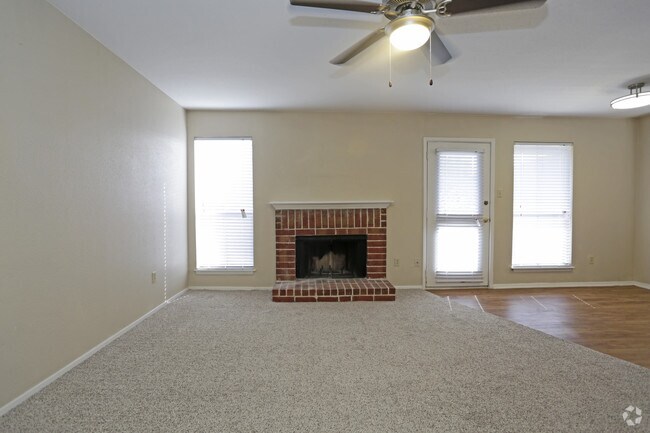 Fireplace in select models
