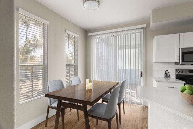 Enjoy a seperate dining area