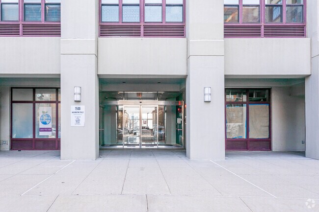 Main Entrance - Hudson Tea Buildings