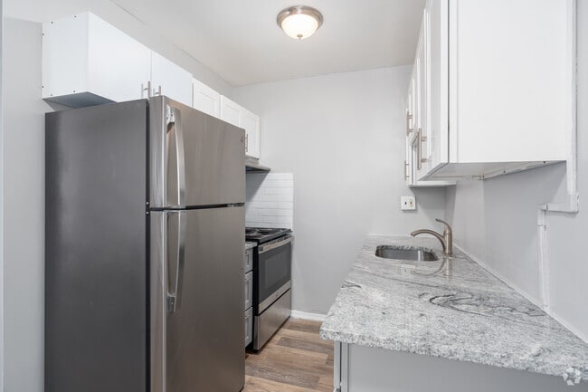 1 dormitorio, 1 baño - 650 pies cuadrados - Cocina - Mt. Vernon Apartments