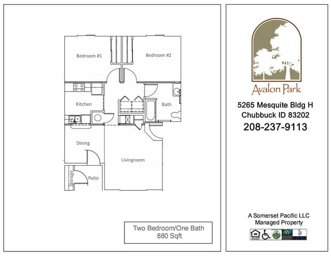 2bdr Flat FP - Avalon Park Apartments