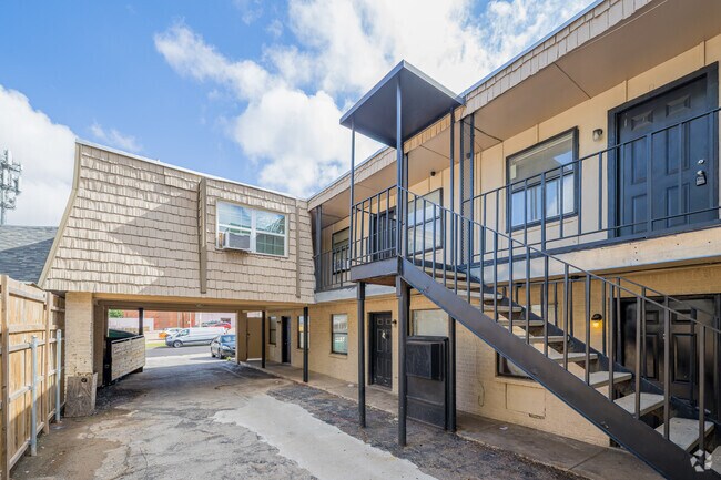 Building exterior area