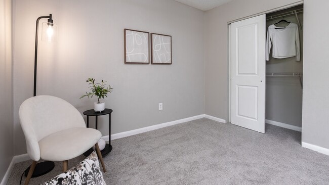 Designed for comfort and functionality, this additional bedroom includes built-in storage and a calm, neutral color palette perfect for any lifestyle.