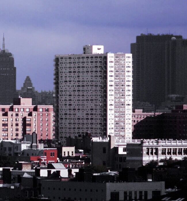 View from the northwest - Marine View Plaza