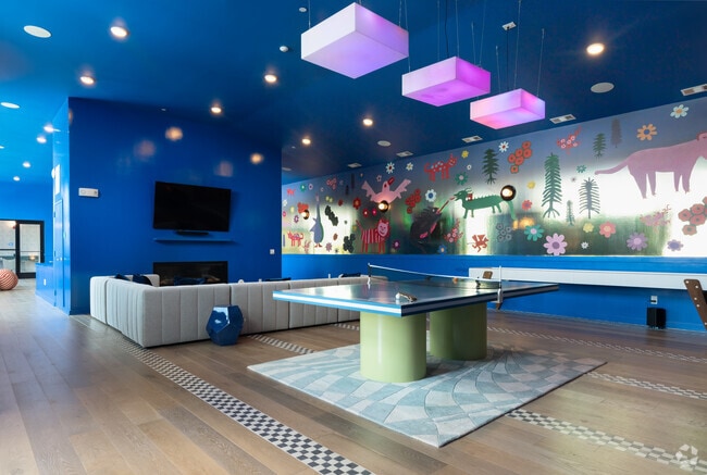 Blue Clubroom