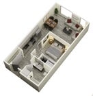 Open 1-Bed E