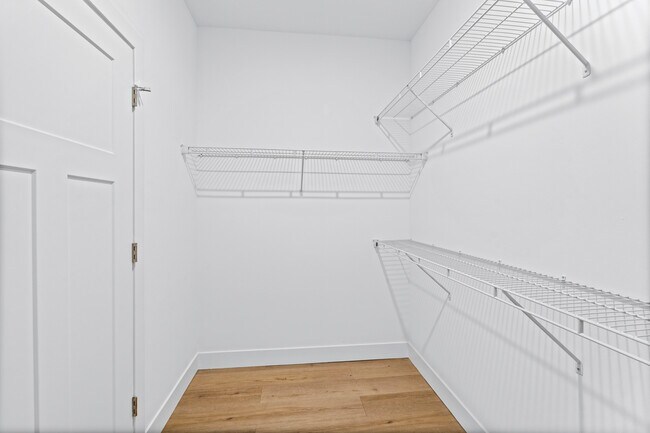 Large Walk in Closet in Main Bedroom
