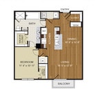 A6 floor plan WaterWall Place