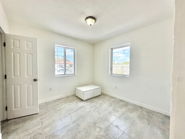 Photo - Freshly remodelled 2bed/1bath in a duplex close to Wynwood: for rent now @ $ 2,100.00! Unit 1841 NW 55th Street